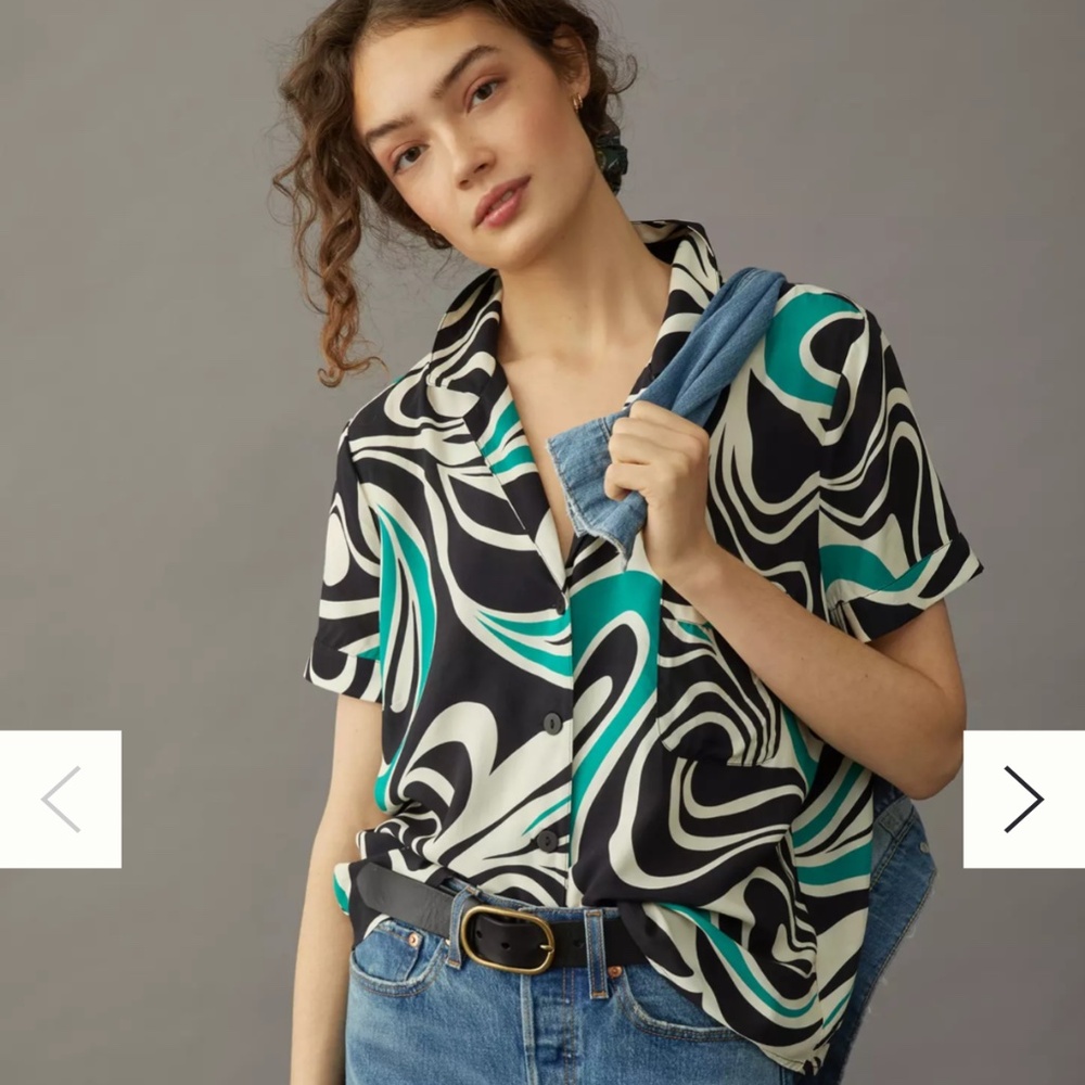 Corey‎ Lynn.Calter Petra Button down. NWT. Retail 128